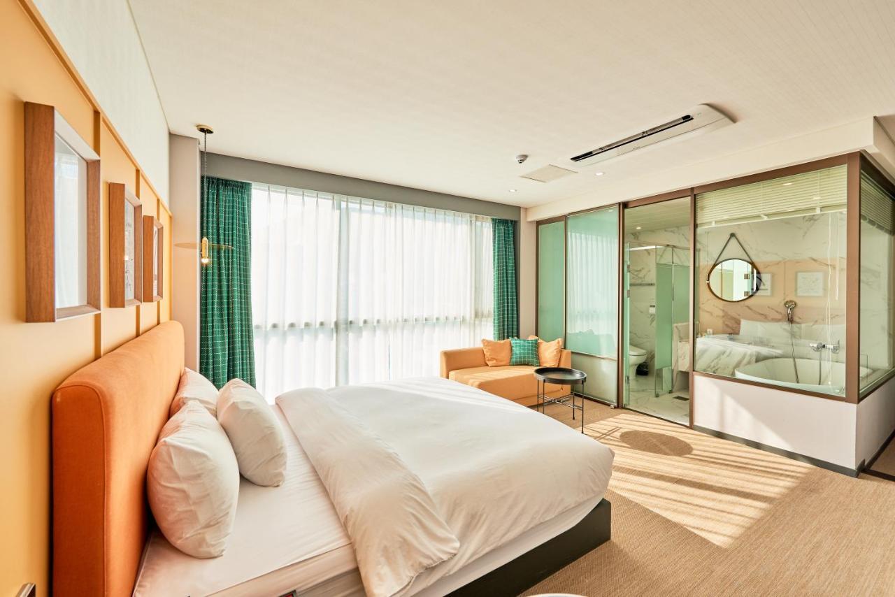 Brown Dot Hotel Songjung بوسان المظهر الخارجي الصورة